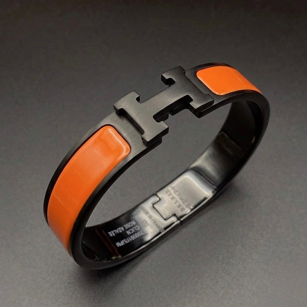 Hermèss black orange