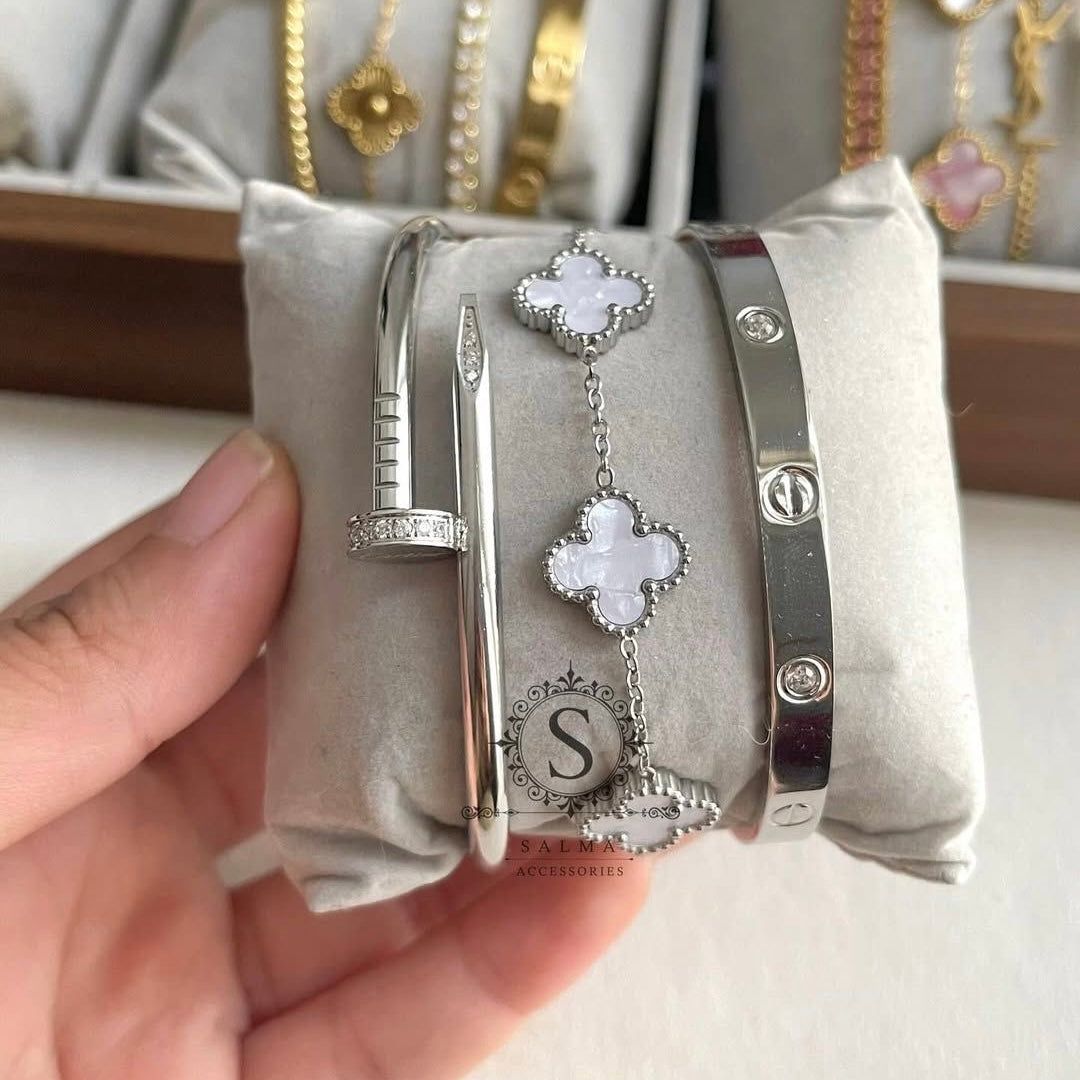 Pack 3 pièces argente