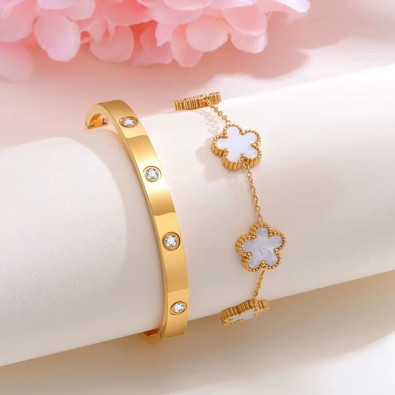 Duo love blanche
