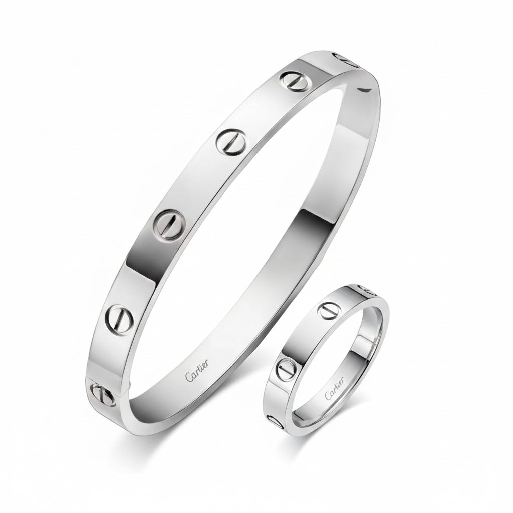 Cartiier love bague argente