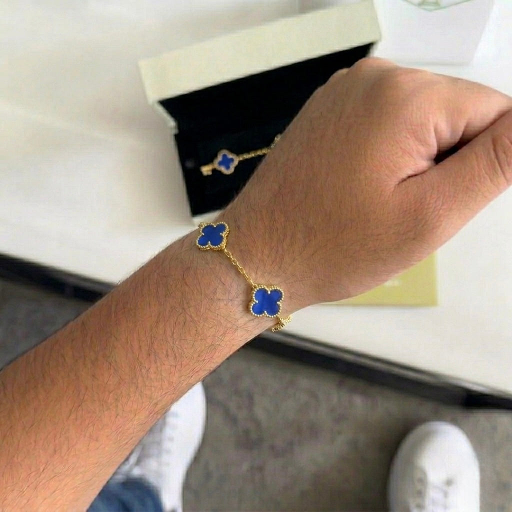 V.cleef doré blue