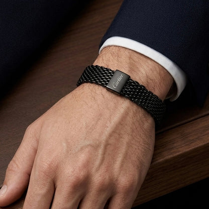 Gourmette Cartiier black