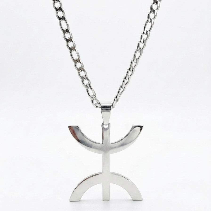 Chaîne Identité Berbère Amazigh Silver