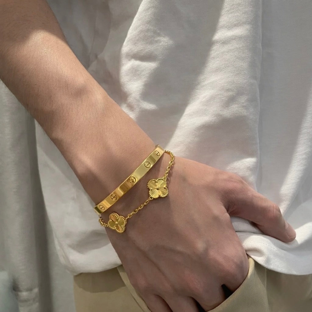 Duo love & v.cleef doré