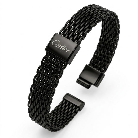 Gourmette Cartiier black