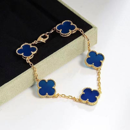 V.cleef bleu foncé
