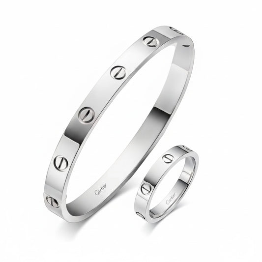 Cartiier love bague argente