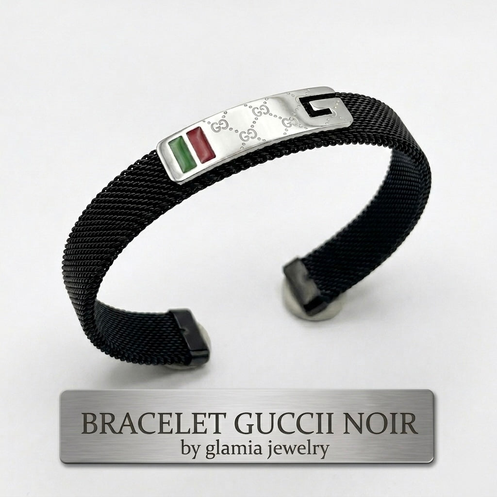 Bracelet guccii noir