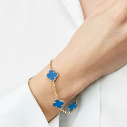 Gourmette v.cleef blue