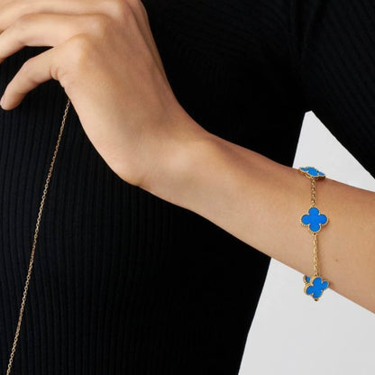 Gourmette v.cleef blue