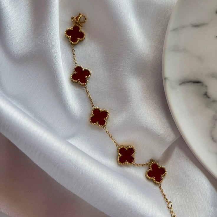 V.cleef bordeaux dore