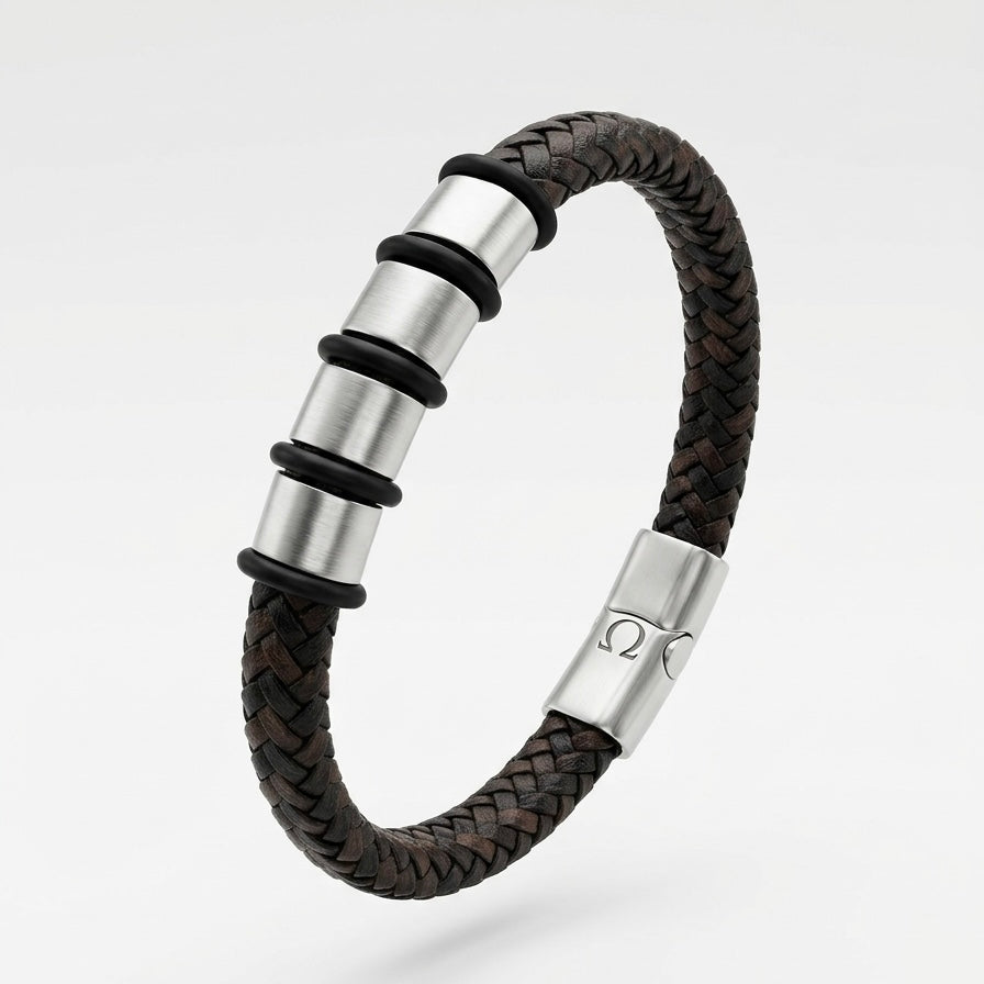 Bracelet OMG semi cuir