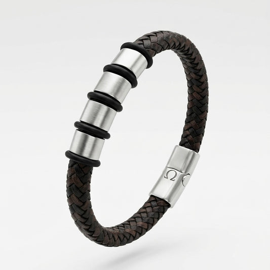 Bracelet OMG semi cuir