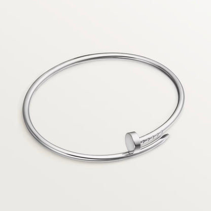 Bracelet clou argenté