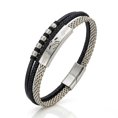 Bracelet rolax 3 pièces argente