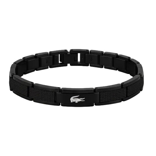 Lacostee Stencil black avec boite