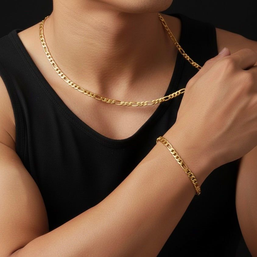 Duo madisoun dore ( acier inoxydable)