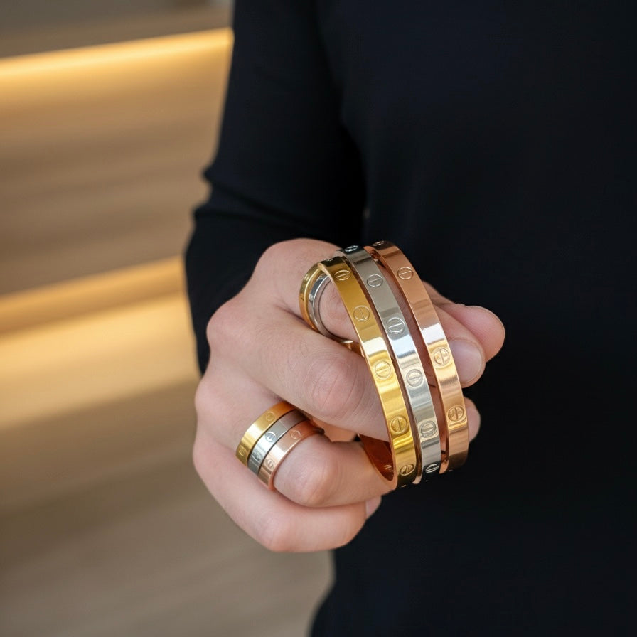 Cartiier love 6 pieces