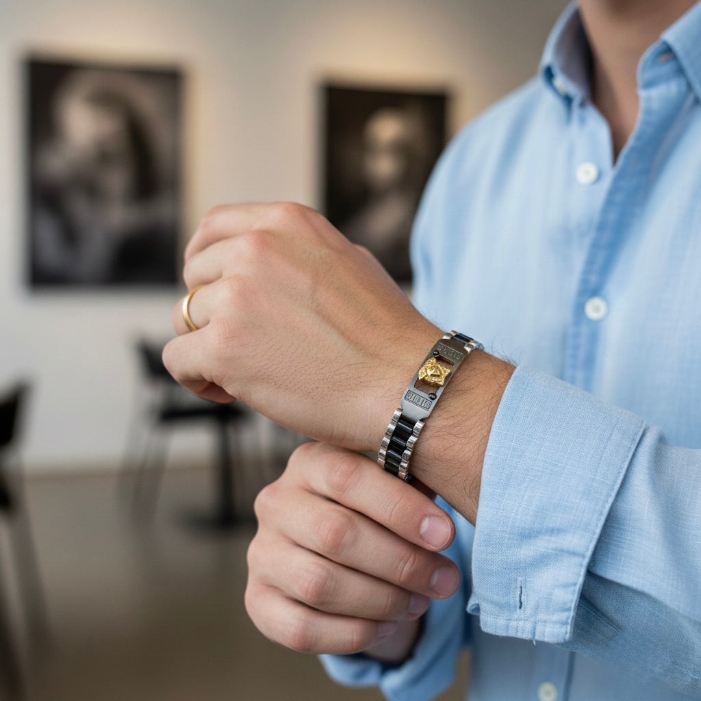 Bracelet motif Versacee