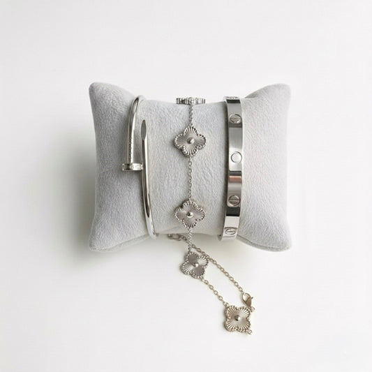 Pack silver 3 pieces